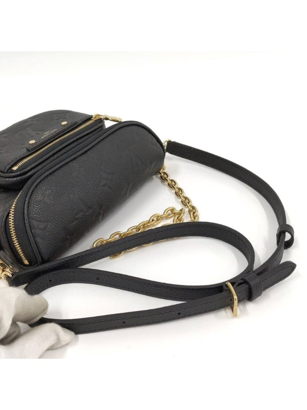 Louis Vuitton Mini Bum Bag Monogram Empreinte Black - Picture 4 of 8